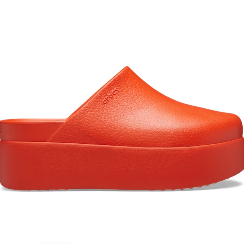 Crocs Dylan Platform in Lava NEVER WORN